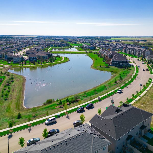 Dansereau Meadows areal, in Beaumont, AB. Developed by Anthem.