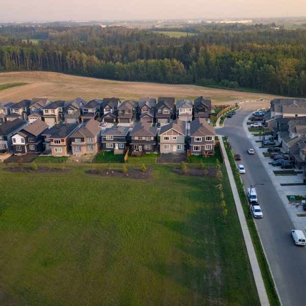 Aerial of Trumpeter by Big Lake 2025