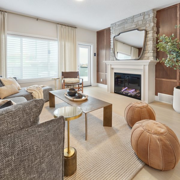 Living room of Jayman BUILT's Benjamin Villa showhome