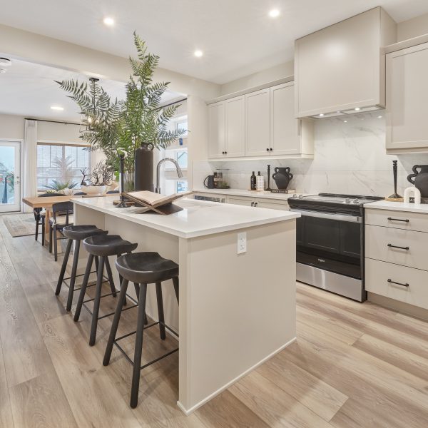Kitchen in Jayman BUILT's Parker villa bungalow showhome
