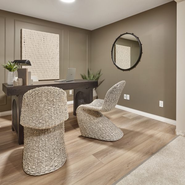 Office space in Jayman BUILT's Parker villa bungalow showhome