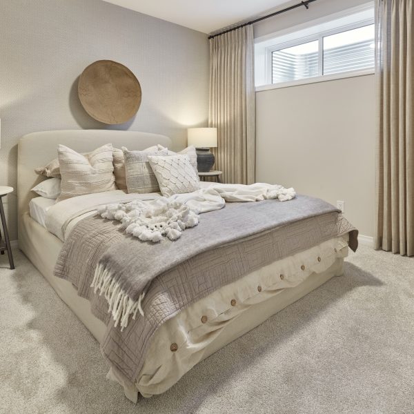 Bedroom in Jayman BUILT's Parker villa bungalow showhome